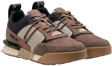 REPLAY Herren Sneaker mit Schnürsenkeln, Braun (Sand Black 3422), 41 im Sale